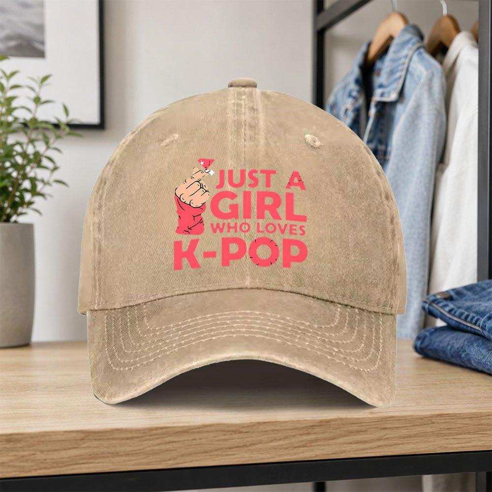 pc New Finger Heart KPOP AllMatch Retro Washed Baseball Cap Unisex Trendy Accessory Couple Daily Same Style Hat Classic Dad Ha