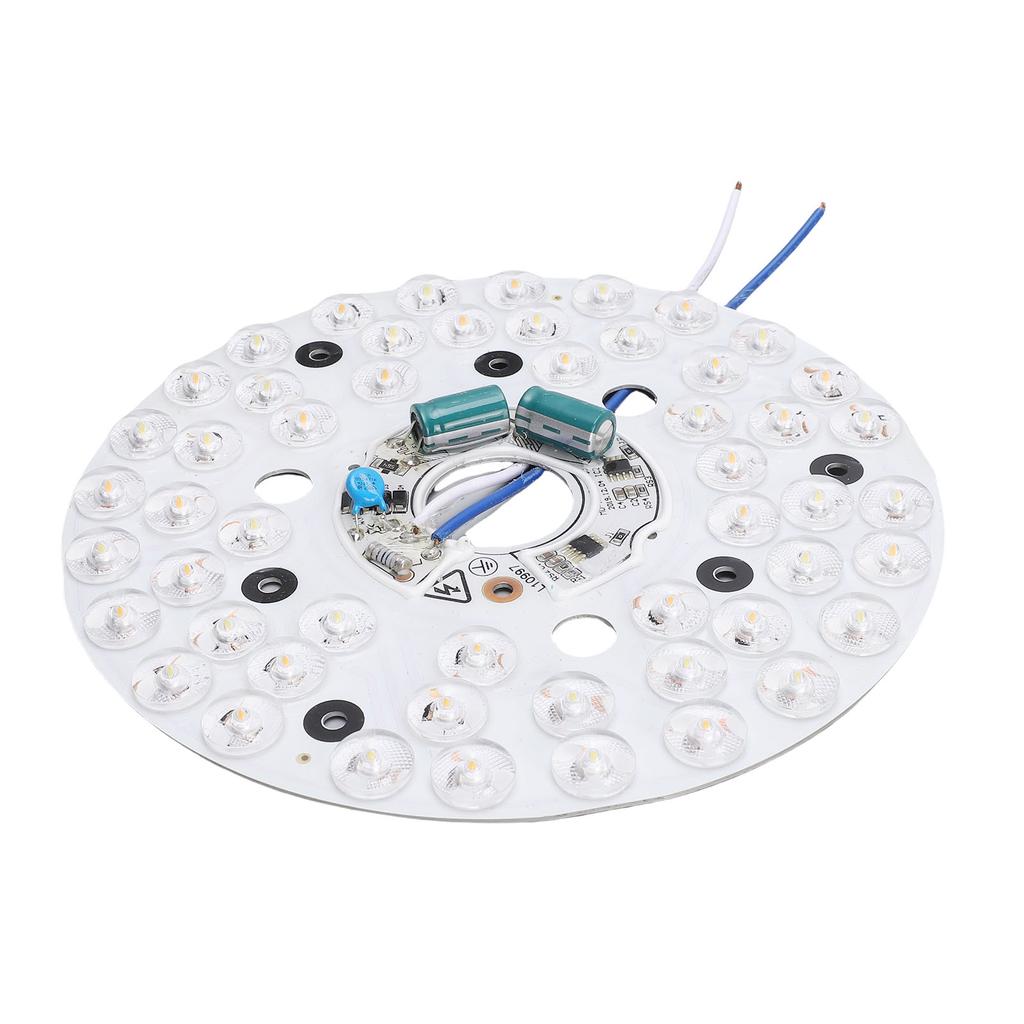 Ventilatorleuchte Ersatzpanel Hell 3 Farbtemperatur 24W Ventilatorleuchte Rundes LED-Panel für Deckenleuchte