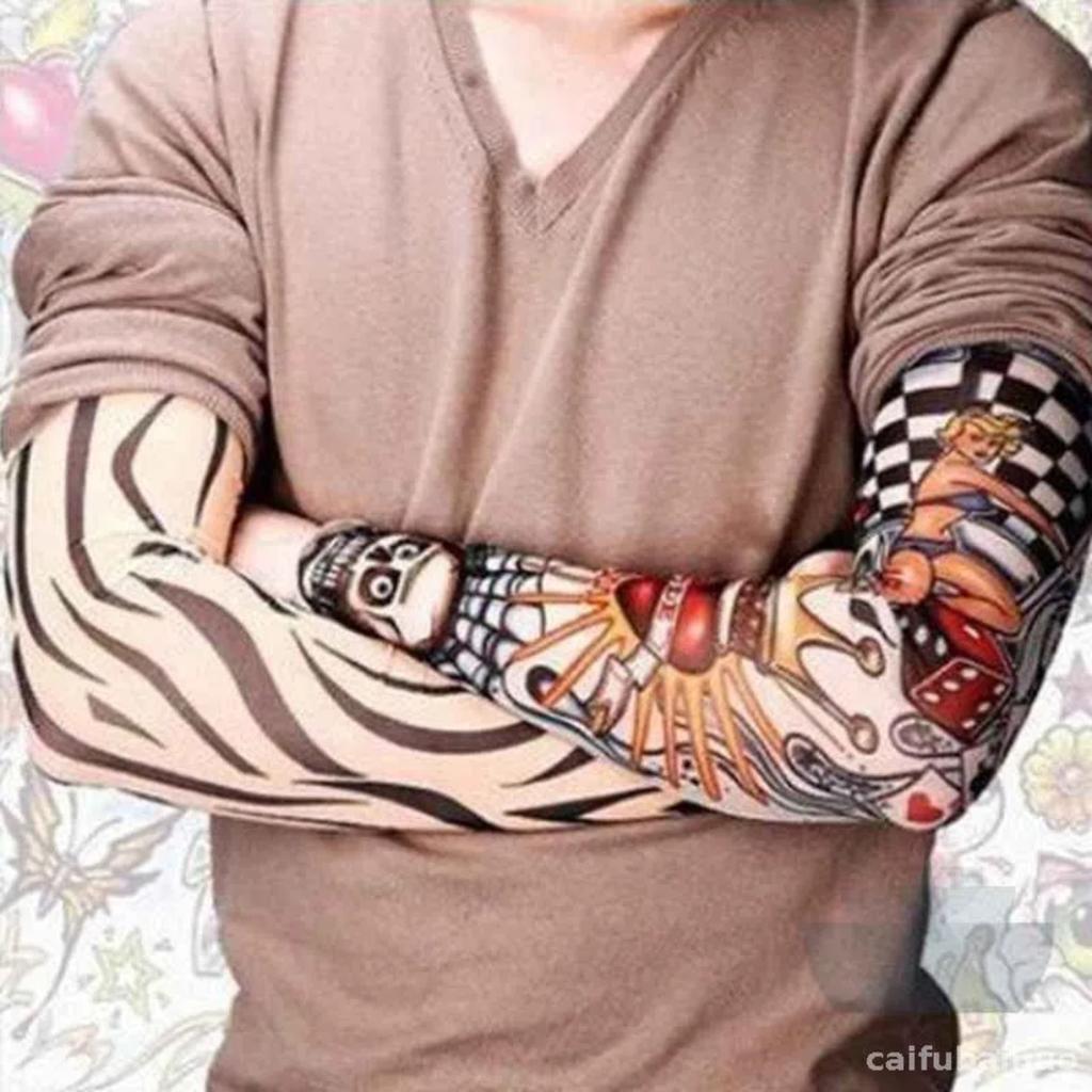 Outdoor Arm Sleeve Set Of 6  Sleeves, Seamless Unisex Floral Arm Sleeves For Cycling And Driving, Sun Arm Sleeves Arm Covers, Gift