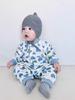 Baby Clothes for Boys and Long Sleeve Front Baby Outing Cute Dinosaur Size 80 [YIN OON] Girls, Rompers, Coveralls, Opening, Cotton, Clothes,