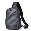 New Men's Breast Bag Trendy Casual Shoulder Breast Bag Large Capacity Locomotive Bag Shoulder Messenger Bag Men's