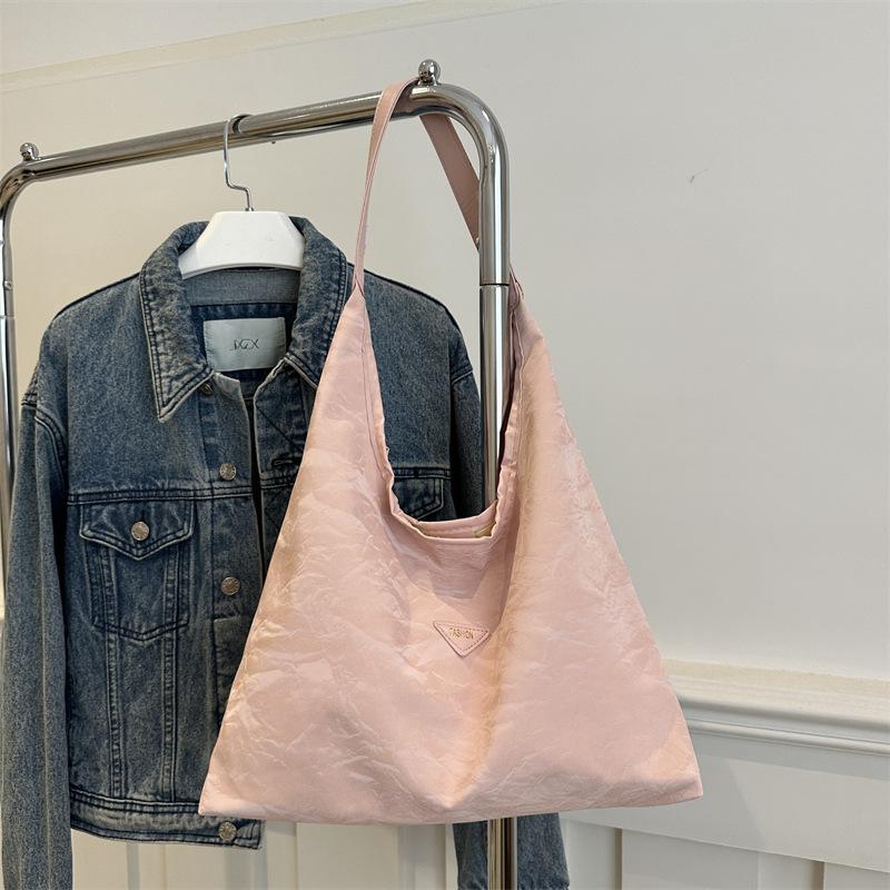 Women's Bag 2025 New Korean Version of Simple Texture Fashion Trend Casual Personality Summer Beautiful Shoulder Tote Bag