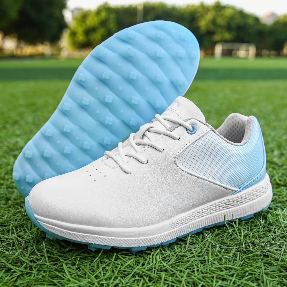 Professional Anti Skid Waterproof Golf Shoes Women Lightweight Golfing Sneakers Comfortable Non Slip Outdoor Sports Footwear