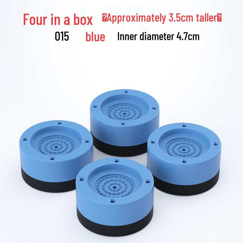 Universal Anti-Slip Shock Absorber Waterproof Rubber Foot Pad for Washing Machines & Refrigerators