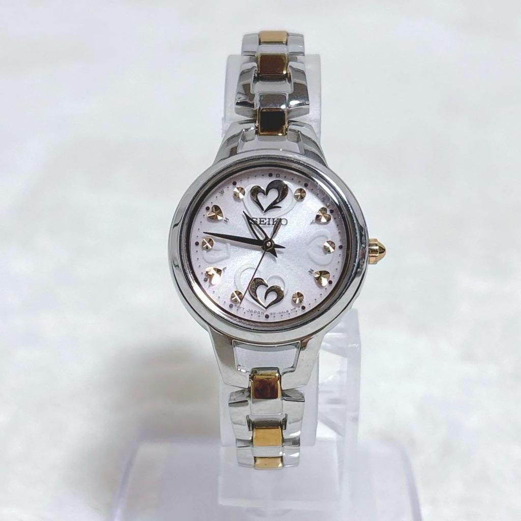 [USED] SEIKO TISSE Solar Radio-controlled Watch, Heart-shaped