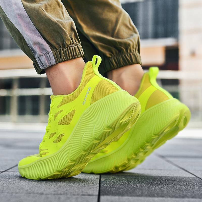 Women Men's Sneakers Lightweight Athletic Shoe Cushioning Casual Sports Walking Running Shoes Tennis Design Outsole Large Size46