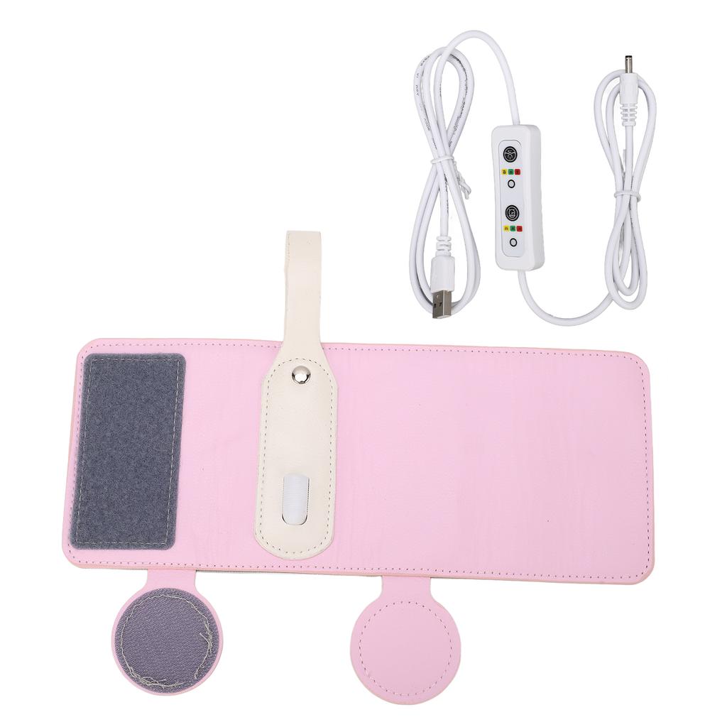 Încălzitor USB pentru Biberon Portabil Lapte Călătorie Depozitare Izolație Termostat Roz