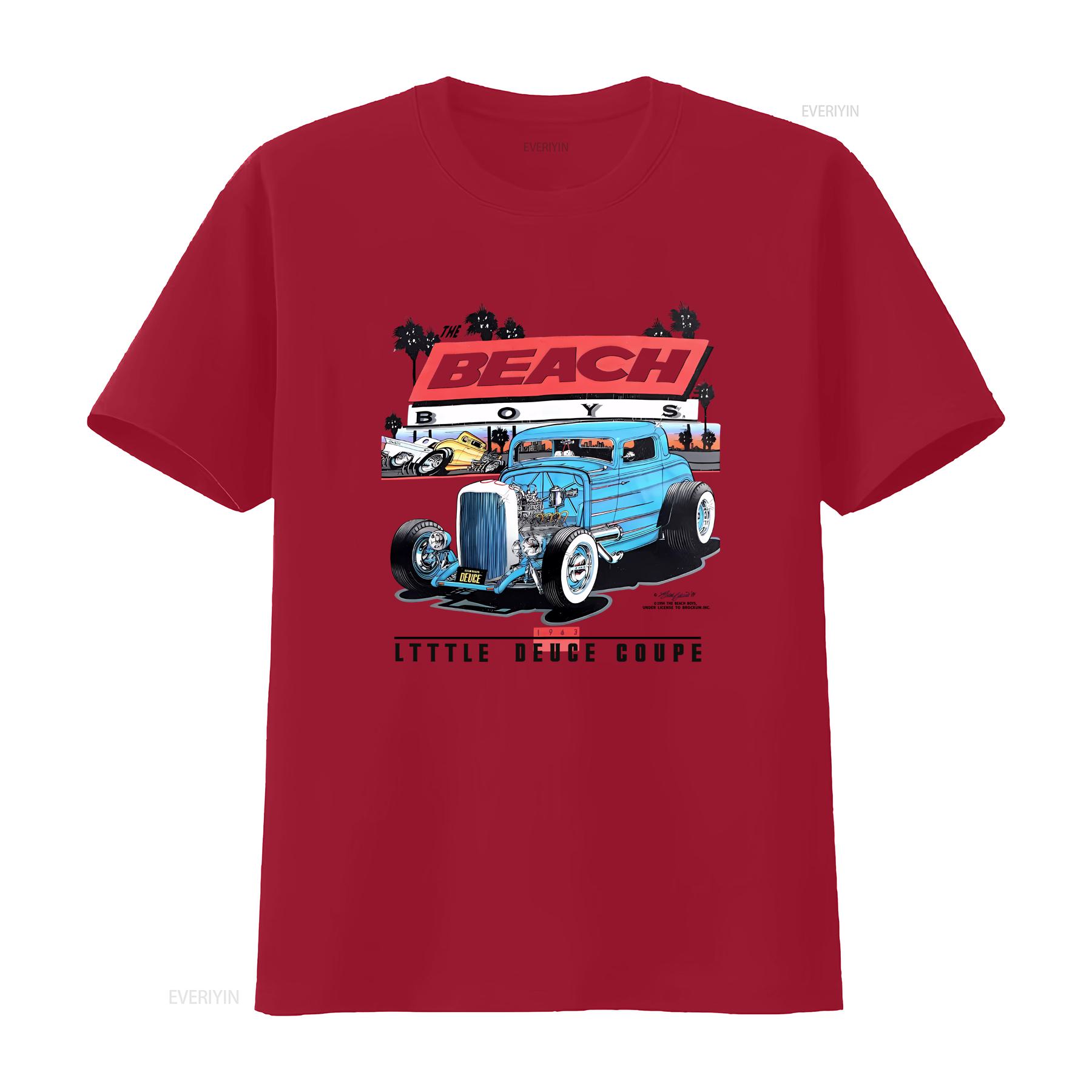 The Beach Boys T shirt Round Neck Father Day New Best So HOT vintage Washed Unisex Comfortable Stretched Soft homme streetwear S