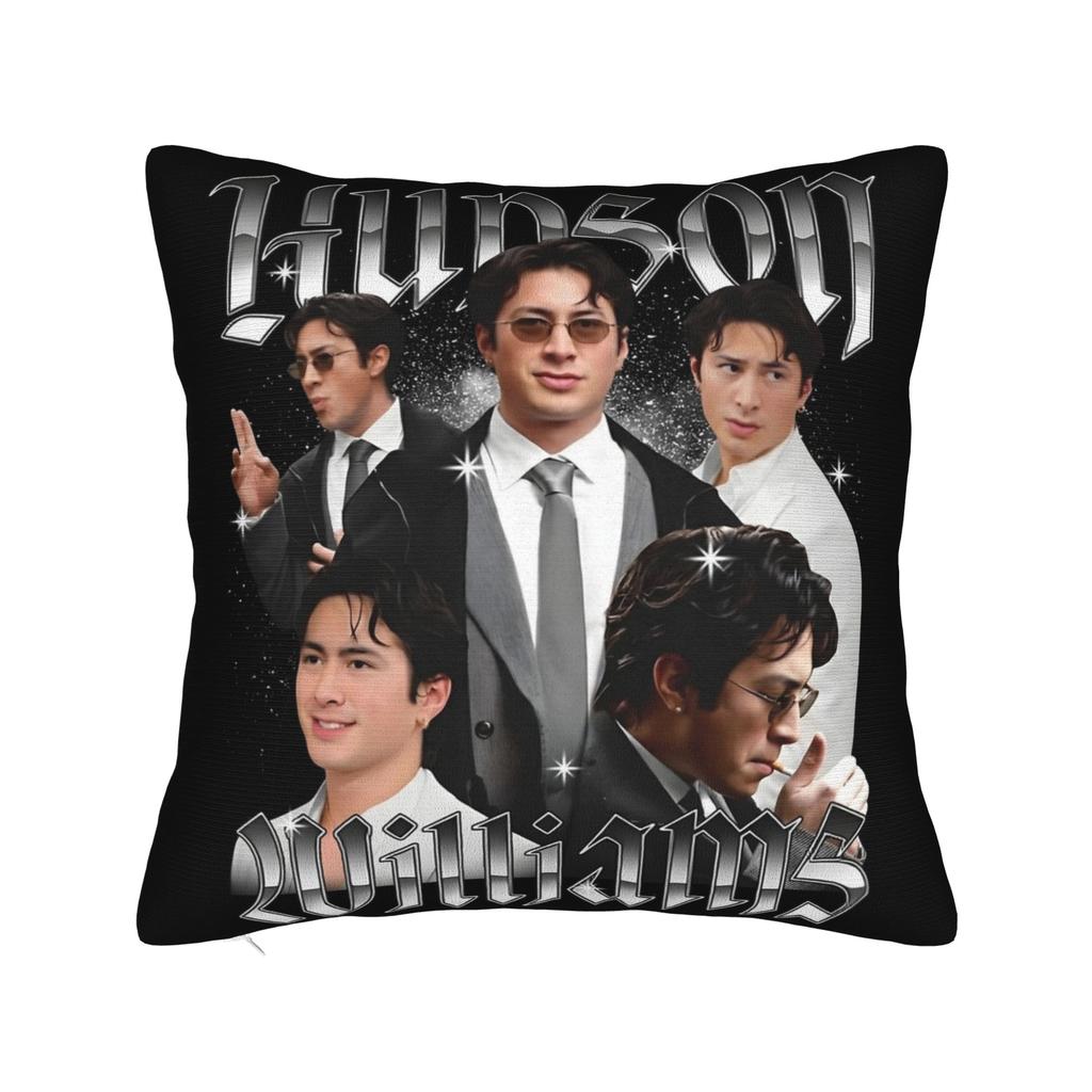 Hudson Williams Pillowcase Printing Polyester Cushion Cover Gift Pillow Case Cover Home Zipper cm