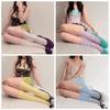 Sweet Solid Color Women Stockings Thin Lace Knee High Socks Dopamine Hollow Out Girls Stockings Spring Summer