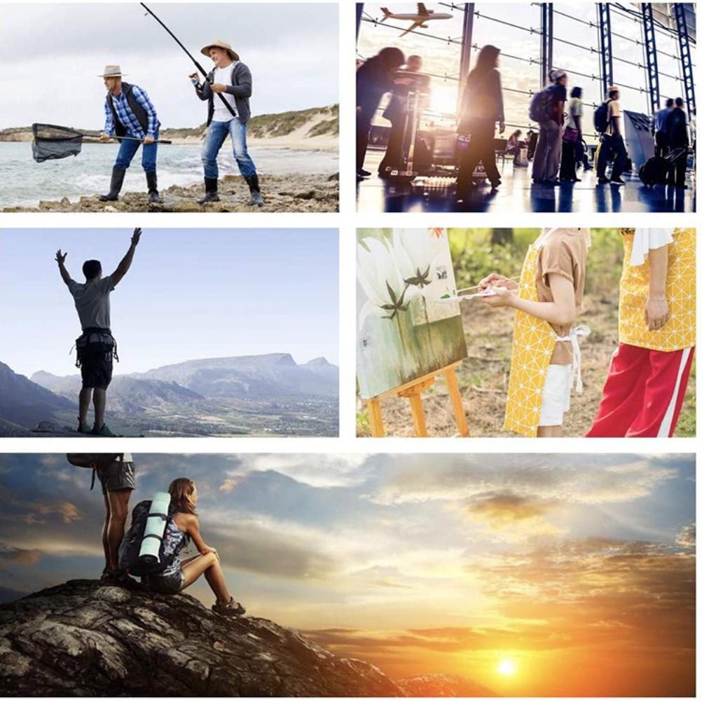 Outdoor Portable Camping Chair Multifunctional Backrest Folding Chair Fishing Stool for Outdoor