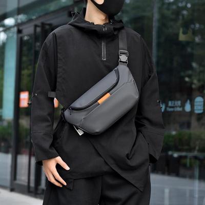 Li Shen Men's Lightweight Business & Casual Crossbody Chest Bag