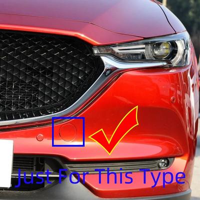 Auto Front Heck Stoßstange Abschlepphaken Ösenabdeckung Deckel Für Mazda CX5 CX-5 KE 2017 2018 2019 2020 Abschlepphaken Zugösen-Kappe Lackierte Verkleidung