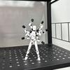 T 13 Full Joint Action Figure Cartoon Full Body Robot Eight Arms Desktop Decorations For Fans And Collectors Adjustable Joints