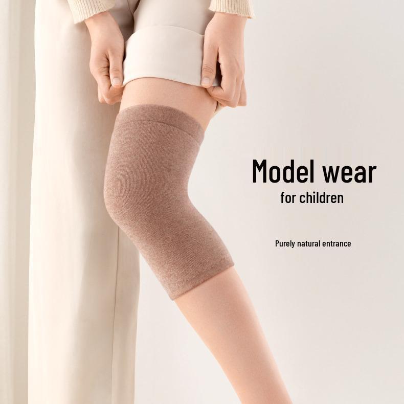 Universal Thickened Wool-Blend Knee Pads for Cold Weather - Unisex