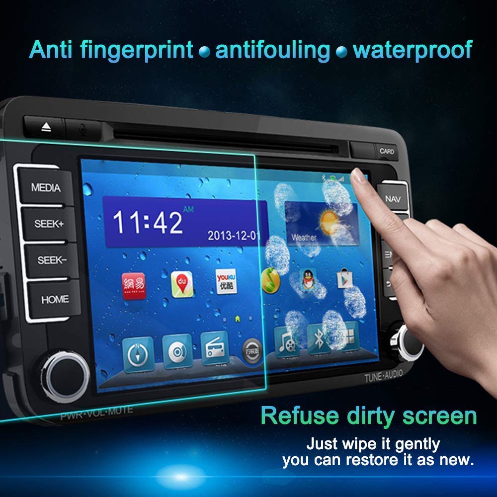 7 inch Universal Car Navigation Protective Glass Film HD Clear