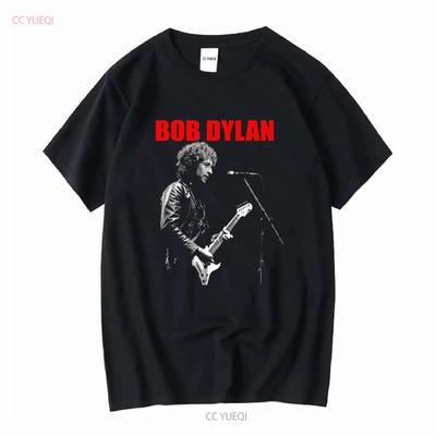 Bob Dylan T Shirt Long or Short Sleeves Vintage Washed Streetwear Stylish Graphic Fashion Casual Homme Top For Everyday Wear