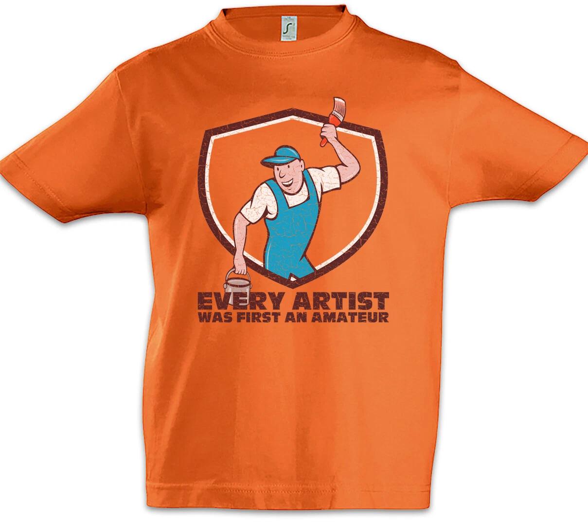 Every Artist Was First An Amateur Kids Boys kids boys T-Shirt Painter Master Painter 160