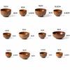 Japanese Style Wooden Bowls Handmade Crafts Wooden Utensils New Food Containers  Tableware