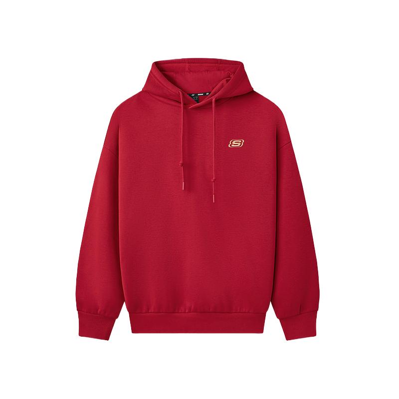 Skechers Sports Alliance Series Comfortable Fashion Versatile Trendy Long Sleeve Sweatshirt Unisex sweatshirt L325U087-03LC S