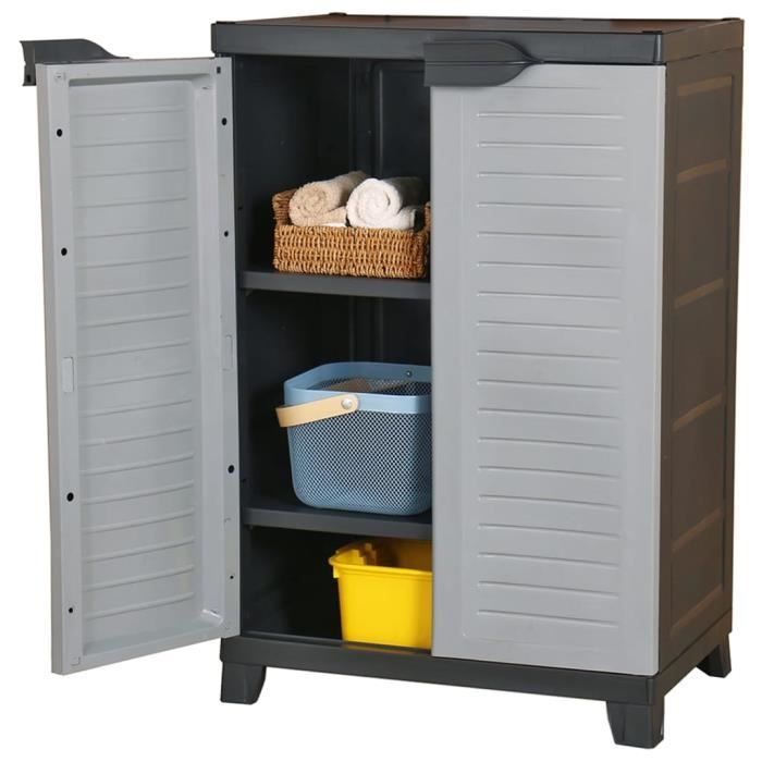 VidaXL Plastic Cabinet 65x45x97 Cm 337903