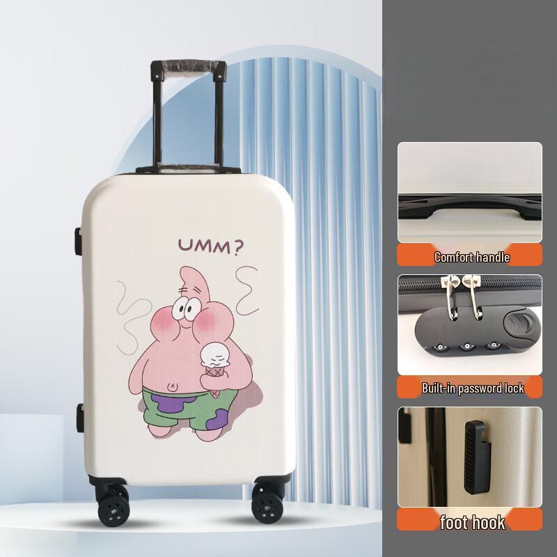 SpongeBob Schwammkopf Hartschalen-Reisekoffer aus ABS & PC