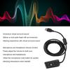 Adaptateur USB vers Jack 3,5 mm Carte Son Audio avec Prise Casque et Prise Microphone pour Kingston HyperX Cloud II