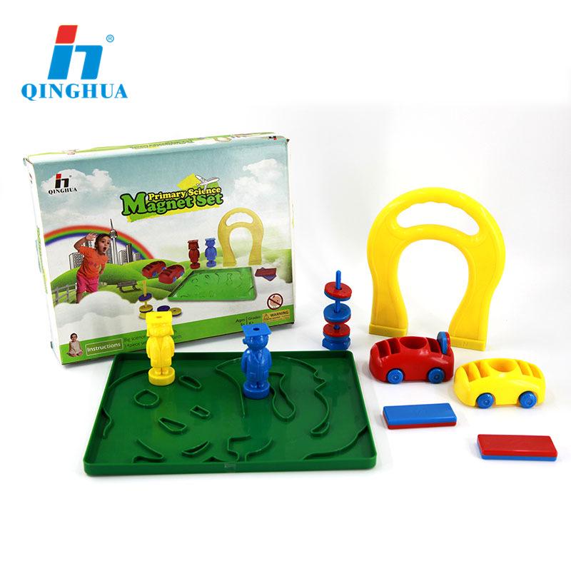 QH1630 Primary School Science Magnet Set - Magnetic Force Learning Kit for Experiments PVC