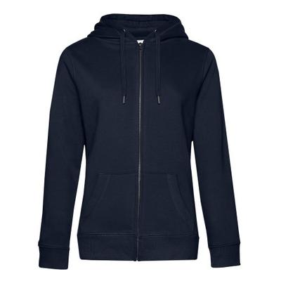 B&C Womens/Ladies Queen Zipped Hoodie