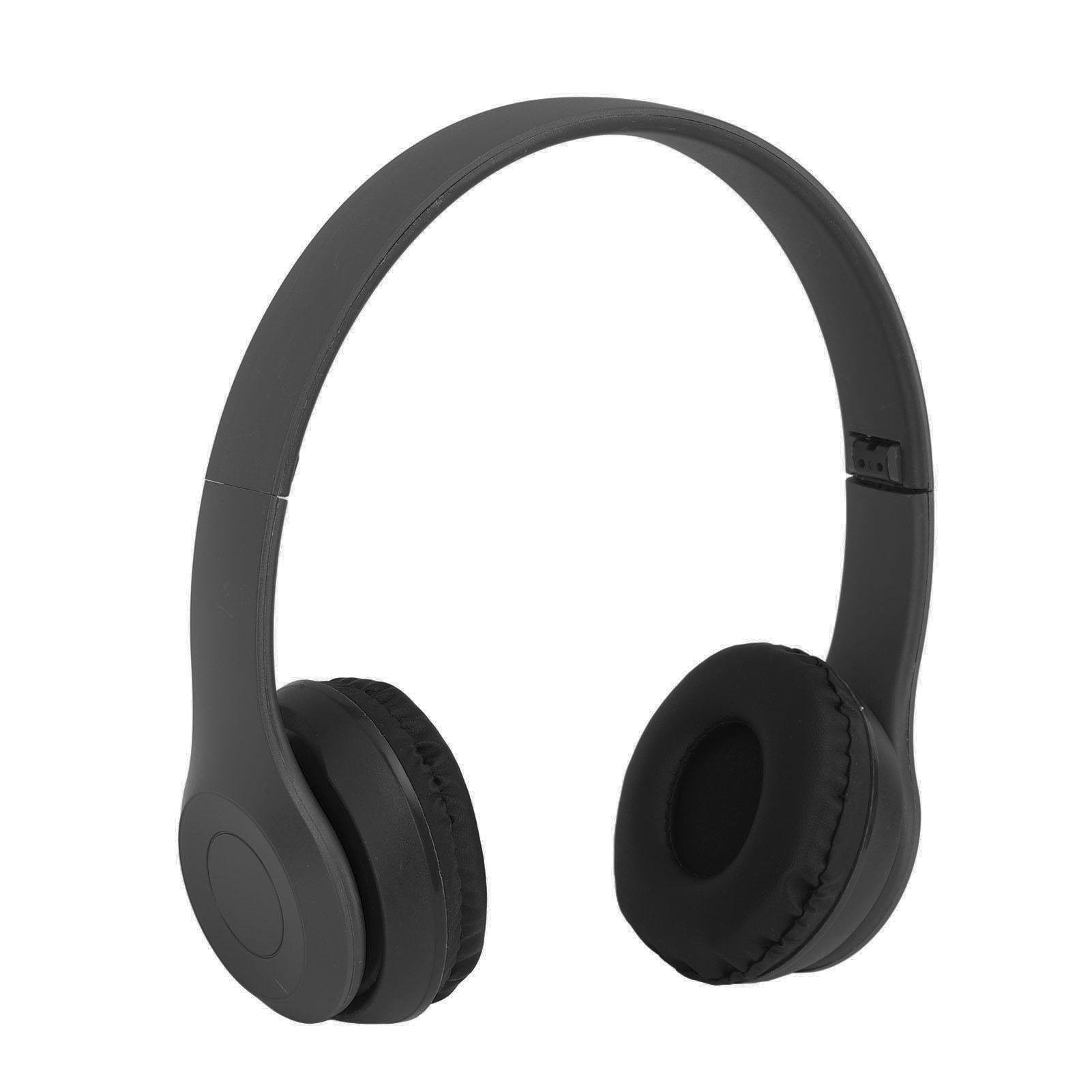 

P47 BT Bluetooth Headphone Noise Reduction Folding Wireless Headset for Sports Music Lovers Gift Women Men чёрный
