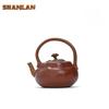 150ml Yixing Purple Clay Teapots Artists Handmade Persimmon Pot Raw Ore Section Powder Slurry Mud Kettle Zisha Chinesetea Set