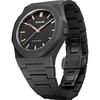 D1 Milano Men S Watch Black Gold 40.5mm Polycarbonate  Pcbj12 Downlight