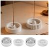 2 Stück Kreative Räucherstäbchenhalter Form Weiche 3D Gipsform DIY Silikonform für Anfänger