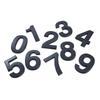 3.9-Inch Abs Door Plate Electroplated Digital Number Signage Hotel Hotel Street Digital House Number Gold Silver Black Bronze