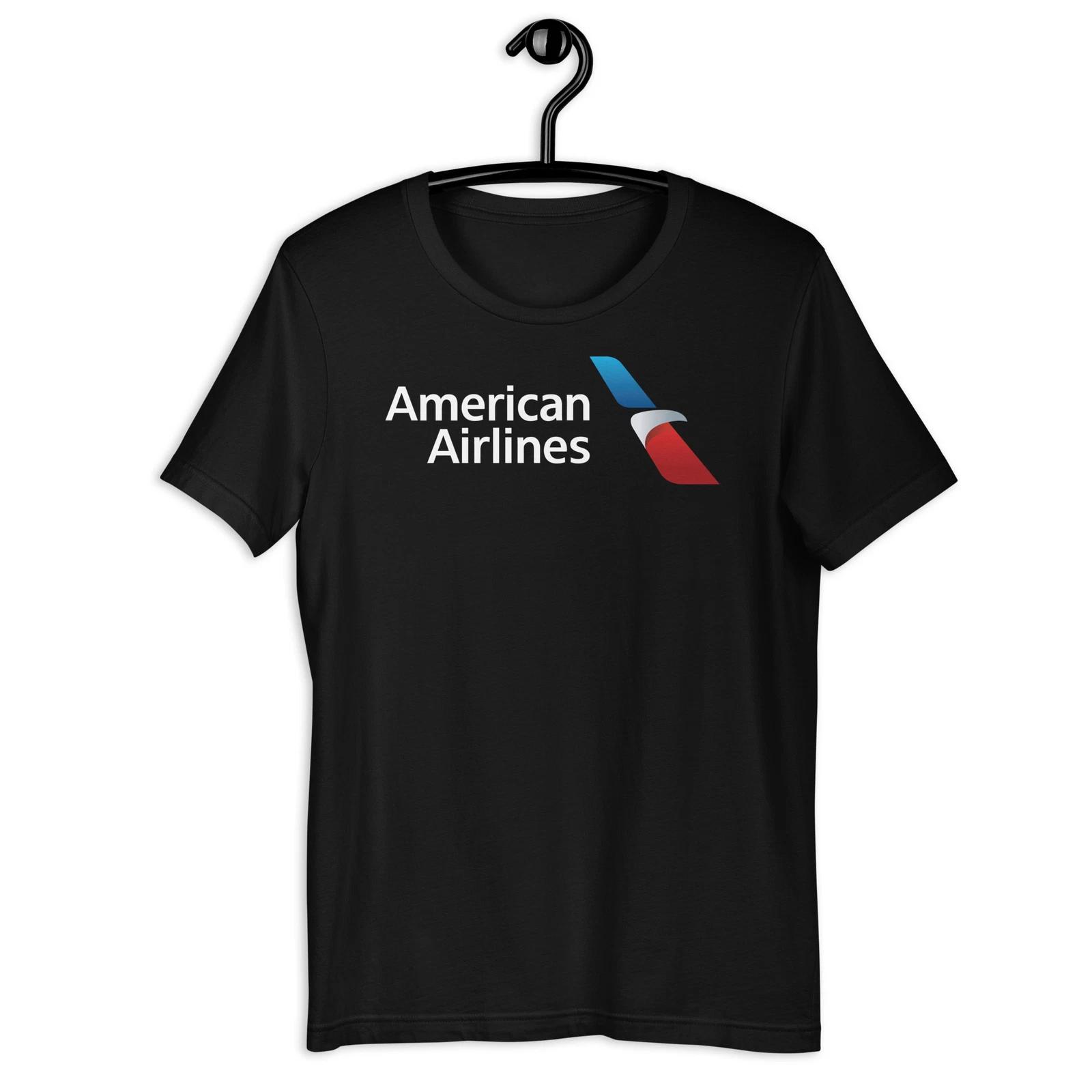 American Airlines Logo Unisex Tee S-5XL Multiple Colors S