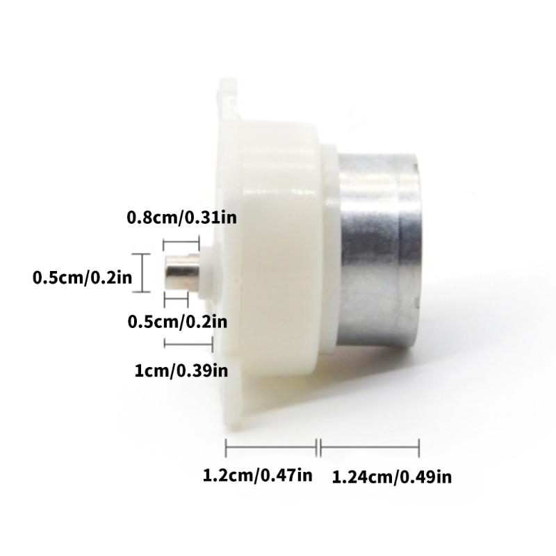 Upgrades Gear Motor Slow Speed Mini Turbos Worm Gear Box  Low Noise  Gear Motor Simple To Operate for Precisions Device 