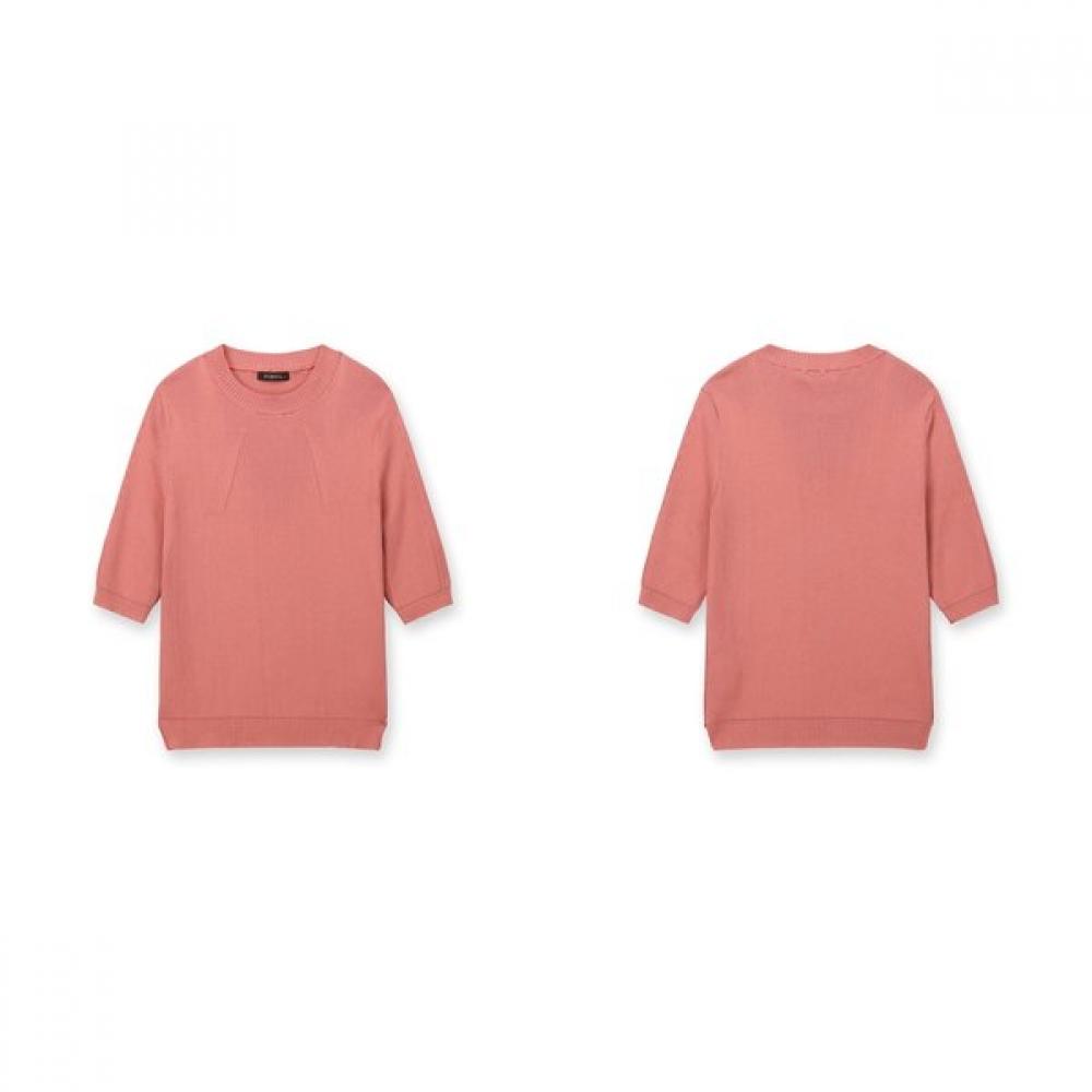 FURINA Super Piuma CoTTon Rib Round T shirT