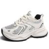Women Shoes Thick Soled Mesh Height Increasing Transparent Casual Sports Shoes Women's Sneakers