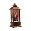 Christmas Snow Globe Lantern for Desktop Display And Night Illumination