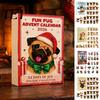 Caja de Navidad 2026 Calendario de Adviento, Calendario de Cuenta Atrás de 24 Días con Colgantes de Animales 2D de Acrílico para Niños Perro/Caballo/Gato/Animales, Mini Adornos Colgantes de Animales