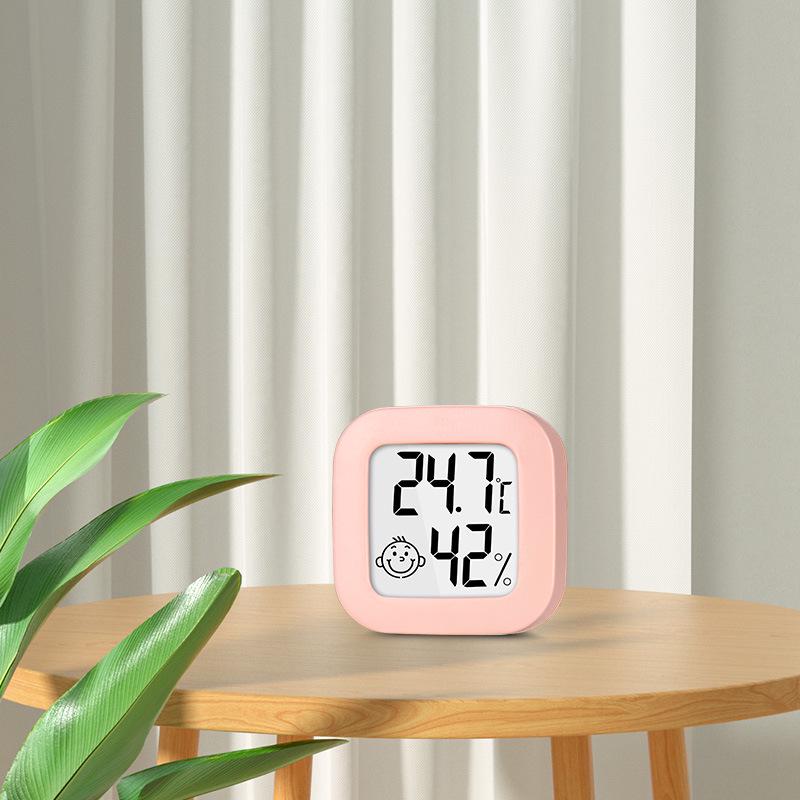 High-Precision Indoor Electronic Thermometer & Hygrometer - Wall-Mounted