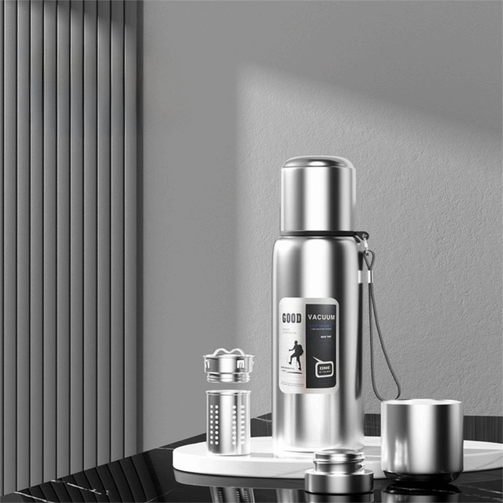 with Filter Sports Thermos Bottle 316 Stainless Steel Vacuum Flask Travel Insulated Cup  Hiking