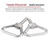 GUWANJI 304 Stainless Steel Triangular Lifting Eye Bolt