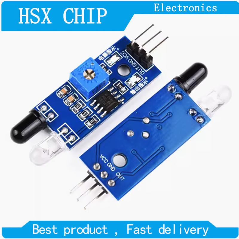 5pcs IR Infrared Obstacle Avoidance Sensor Module For Arduino DIY Smart Car Robot Reflective Photoelectric 3PIN