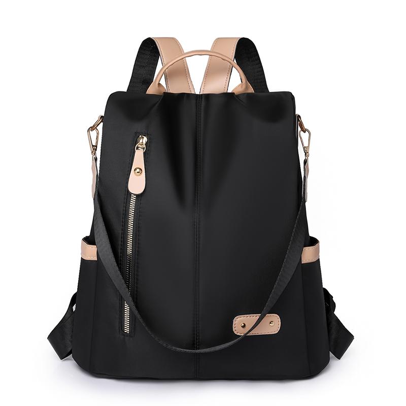 Women's Travel Backpack Casual Waterproof Nyl Shoulder Bags Female Large Capacity Handbags Rucksack Fashi Purse School Pack