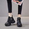 High-top Shoes Increase In Height In Autumn and Winter New Platform Casual Sports Shoes Ins Trendy Velvet Shoes