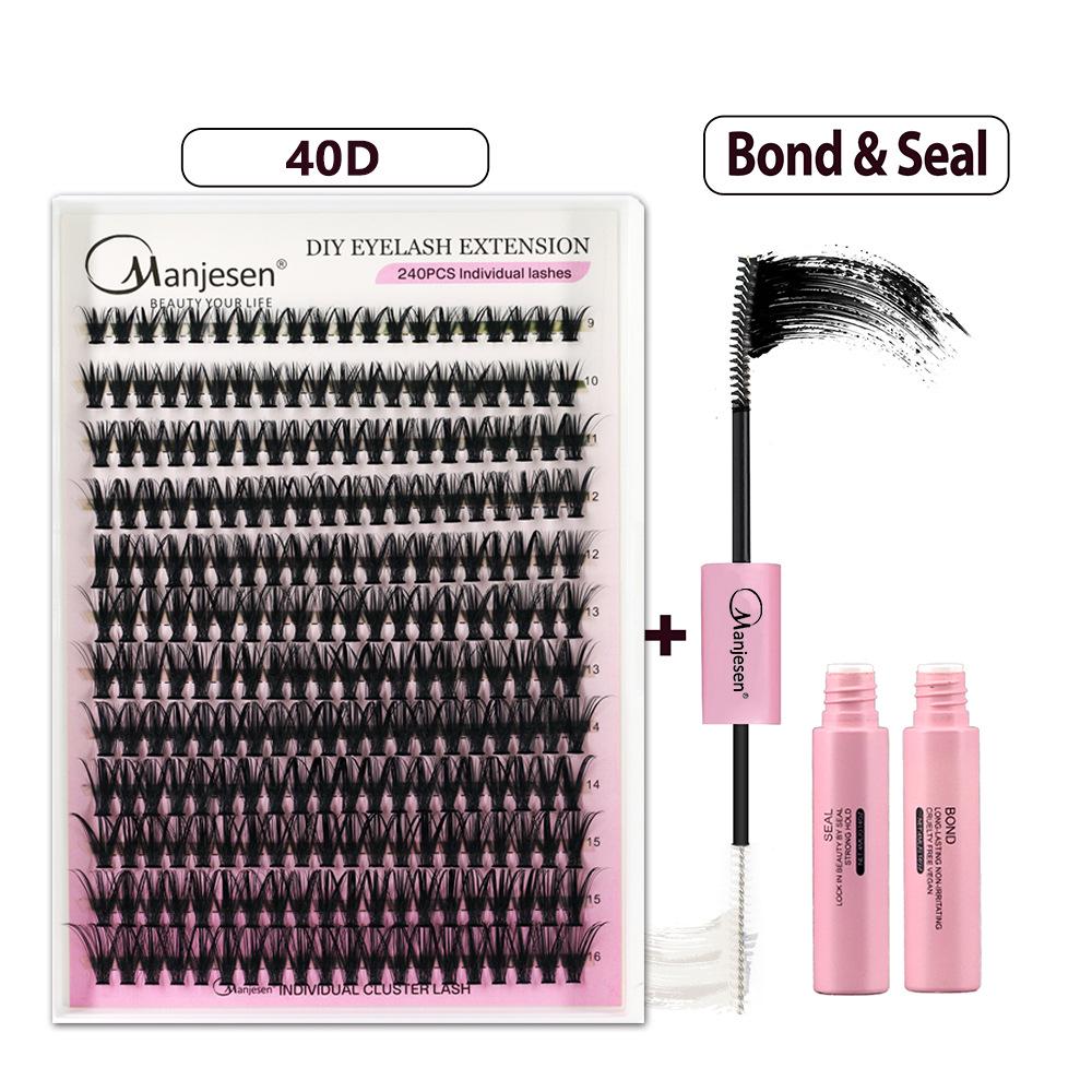 DIY Segmented Cluster False Eyelashes