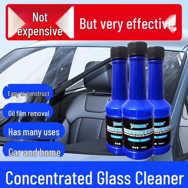 

Средство для удаления масляной пленки с автомобильного стекла и очиститель водяных пятен - Концентрированная формула Concentrated Version (1 Bottle) 150ml