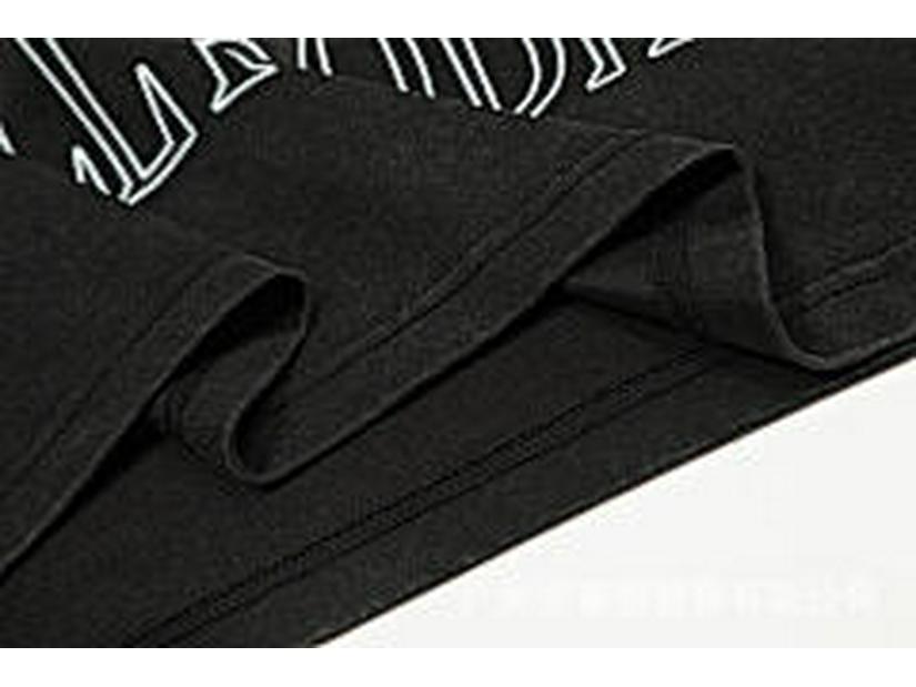 American Trendy Heavyweight Long-Sleeve Men's Autumn/Winter Loose Casual Pure Print Hoodie