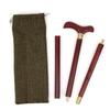 Red Sandalwood Bird Wooden Fashion Walking Stick Decorative Cospaly Party Wood Walking Cane Halloween Mace Wand Crosier 89cm
